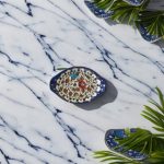 Handcrafted Floral Bloom Oven Dish