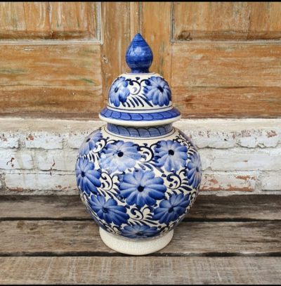 Handcrafted Floral Bloom Oven Dish