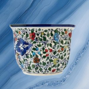 Ceramic Floral Planter
